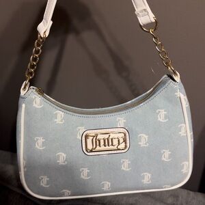 JC denim shoulder bag